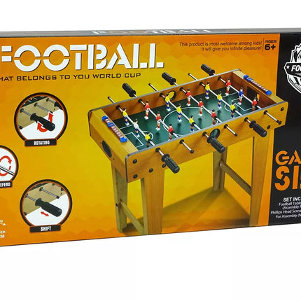 Medinis stalo futbolas, 62 cm aukščio