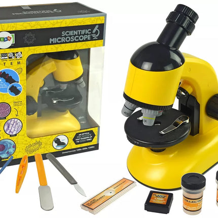 Mikroskopas mažajam mokslininkui, edukacinis rinkinys