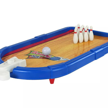 4-in-1 arkadinių žaidimų rinkinys: krepšinis, futbolas, skydas, boulingas ir smiginis