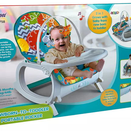 Lopšys-supuoklė Kėdutė Maitinimui 2in1 Vibracija Muzika