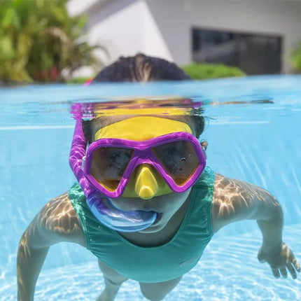 Kaukė + mėlynas vamzdelis Bestway 24023 rinkinys