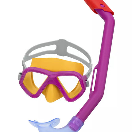 Kaukė + mėlynas vamzdelis Bestway 24023 rinkinys