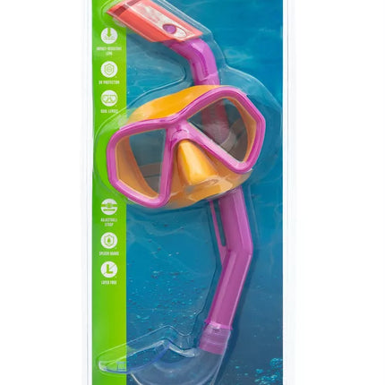 Kaukė + mėlynas vamzdelis Bestway 24023 rinkinys