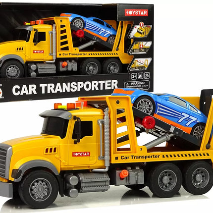 Transporto sunkvežimis Pagalbos rampa Garsai Šviesos