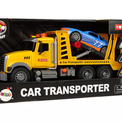 Transporto sunkvežimis Pagalbos rampa Garsai Šviesos