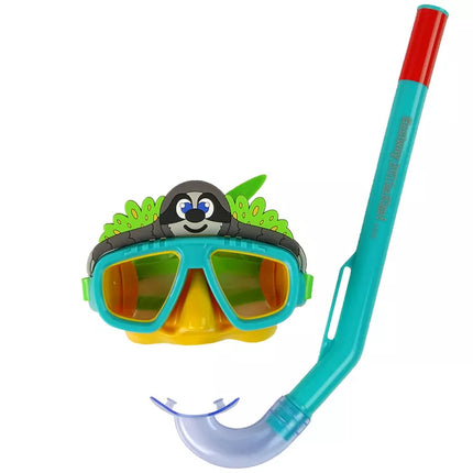 Žalias Bestway 24059 nardymo komplektas su gyvūno formos vamzdeliu