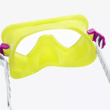 Nardymo rinkinys geltona kaukė, plaukmenys, vamzdelis Bestway 25039