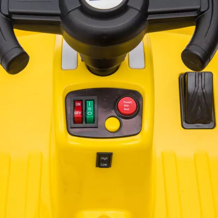 Elektromobilis GTS1166, geltonas