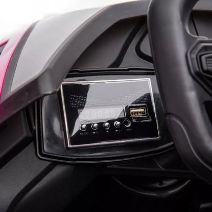 Vaikiškas elektromobilis Lamborghini GT HL528, rožinis