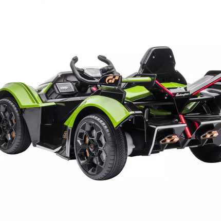 Elektromobilis Lamborghini GT HL528 žalias