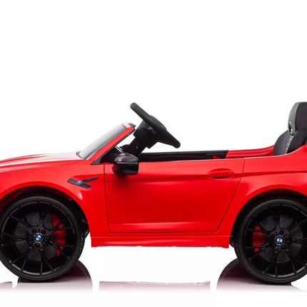 Vaikiškas elektromobilis BMW M5, raudonas