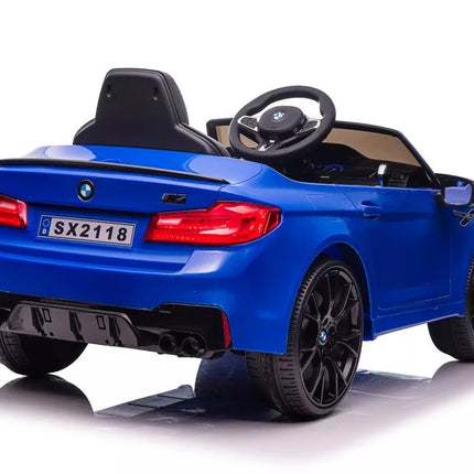 Vaikiškas elektromobilis BMW M5, mėlynas