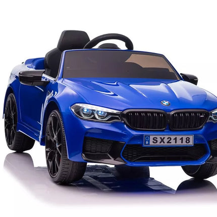 Vaikiškas elektromobilis BMW M5, mėlynas