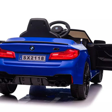 Vaikiškas elektromobilis BMW M5, mėlynas