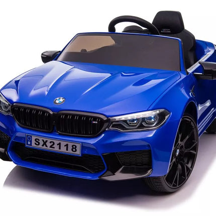 Vaikiškas elektromobilis BMW M5, mėlynas