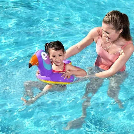 Pripučiamas plaukimo ratas vaikams 57cm x 51cm Bestway 36112