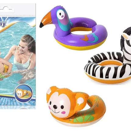 Pripučiamas plaukimo ratas vaikams 57cm x 51cm Bestway 36112