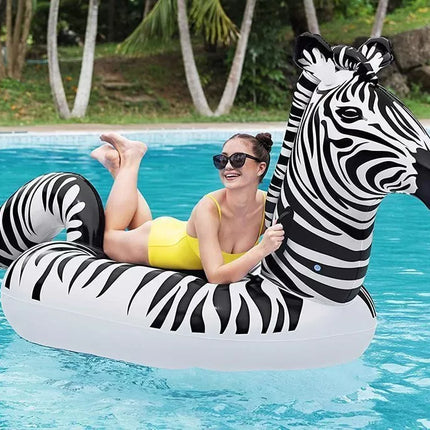 Pripučiamas čiužinys Zebra LED 254 x 142 cm Bestway 41406