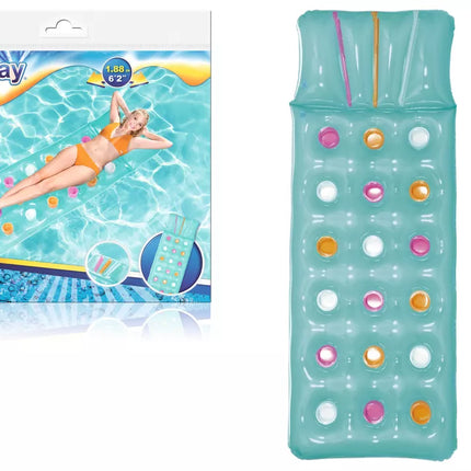 Pripučiamas čiužinys maudynėms mėlynas 188 x 71 cm Bestway 43014