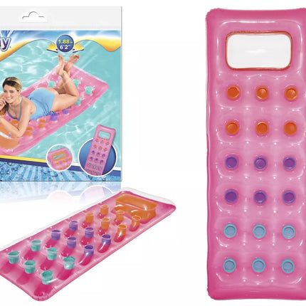 Pripučiamas čiužinys rožinis 188 x 71 cm Bestway 43040