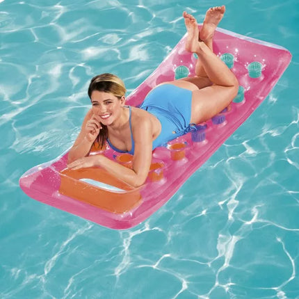 Pripučiamas čiužinys rožinis 188 x 71 cm Bestway 43040