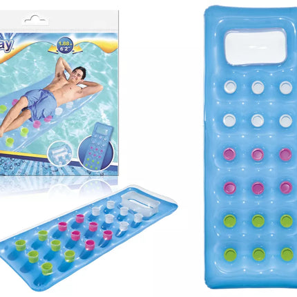 Pripučiamas Mėlynas Čiužinys 188 x 71 cm Bestway 43040