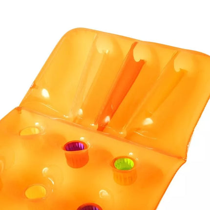 Pripučiamas čiužinys plaukiojimui geltonas 188 x 71 cm Bestway 43014