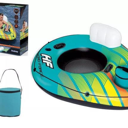 Didelis pripučiamas ratas + krepšys 169 x 137 cm Bestway 43398