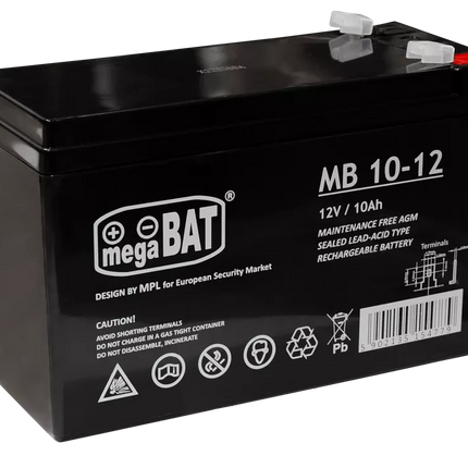 AGM Gel akumuliatorius automobiliui 12V10Ah