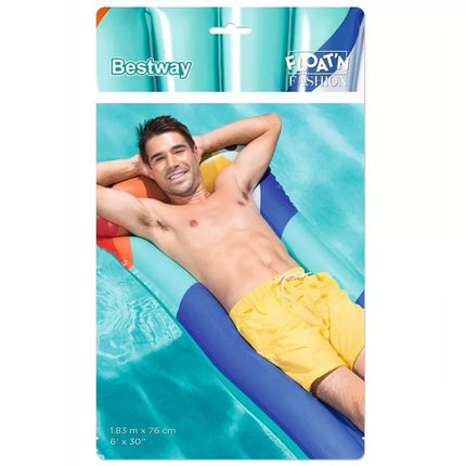 Pripučiamas vandens čiužinys Tukanas Mėlynas 183 x 76 cm Bestway 44021