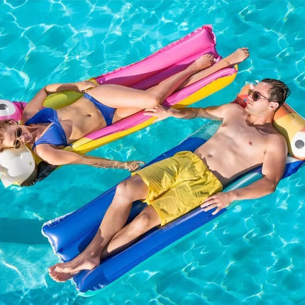 Pripučiamas vandens čiužinys Tukanas Mėlynas 183 x 76 cm Bestway 44021