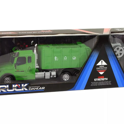 Nuotoliniu būdu valdomas šiukšliavežis Pilot 2.4G Šviesos Garsai Žalias