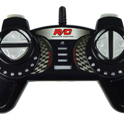 Sportinis lenktyninis automobilis R/C 1:18 Corvette C6.R baltas 2.4 G šviesos