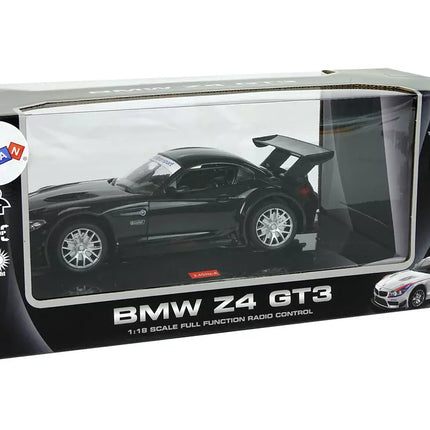 Sportinis automobilis R/C 1:18 BMW Z4 GT3 juodas 2,4 G šviesos