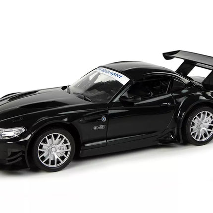 Sportinis automobilis R/C 1:18 BMW Z4 GT3 juodas 2,4 G šviesos