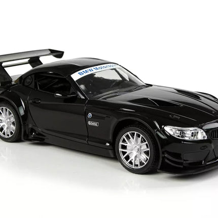 Sportinis automobilis R/C 1:18 BMW Z4 GT3 juodas 2,4 G šviesos