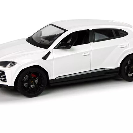 Automobilis R/C 1:24 Lamborghini Urus baltas 2.4 G šviesos