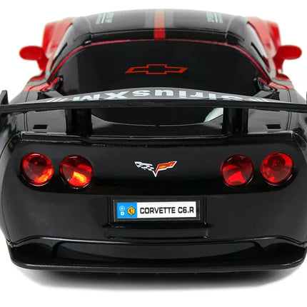 Sportinis automobilis R/C 1:24 Corvette C6.R raudonas 2.4 G šviesos