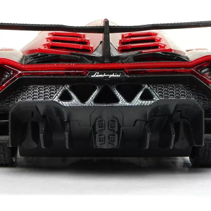 Sportinis automobilis R/C 1:24 Lamborghini Veneno Red 2.4 G Šviesos
