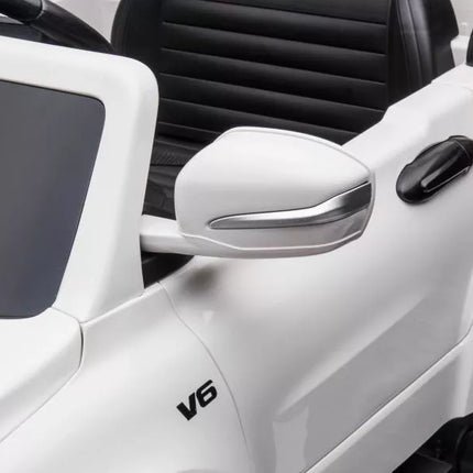 Automobilis su baterijomis Mercedes DK-MT950 4x4, baltas