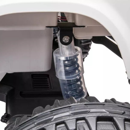 Automobilis su baterijomis Mercedes DK-MT950 4x4, baltas