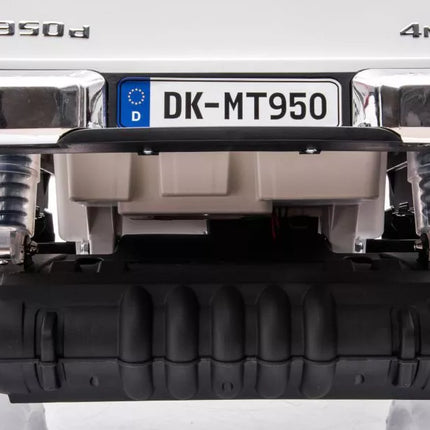 Automobilis su baterijomis Mercedes DK-MT950 4x4, baltas