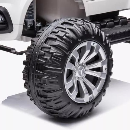 Automobilis su baterijomis Mercedes DK-MT950 4x4, baltas