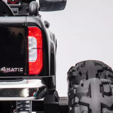 Akumuliatorinis automobilis Mercedes DK-MT950 4x4, juodas, lakuotas