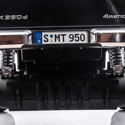 Akumuliatorinis automobilis Mercedes DK-MT950 4x4, juodas, lakuotas