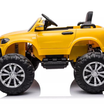 Akumuliatorinis automobilis Mercedes DK-MT950 4x4 aukso-geltonas lakuotas