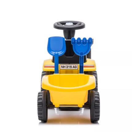 Traktorius 658T New Holland Geltona važiuojama transporto priemonė