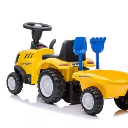 Traktorius 658T New Holland Geltona važiuojama transporto priemonė