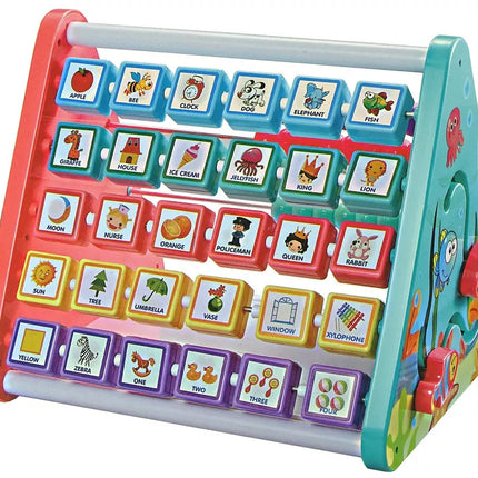 Mokomasis lentynos trikampis Skaitikliai Raidės Objektai Gyvūnai