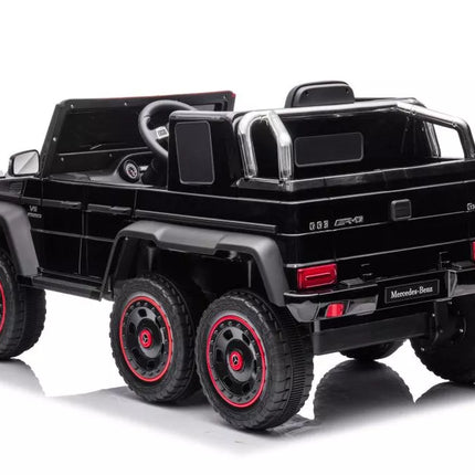 Elektromobilis Mercedes Benz G63, juodas